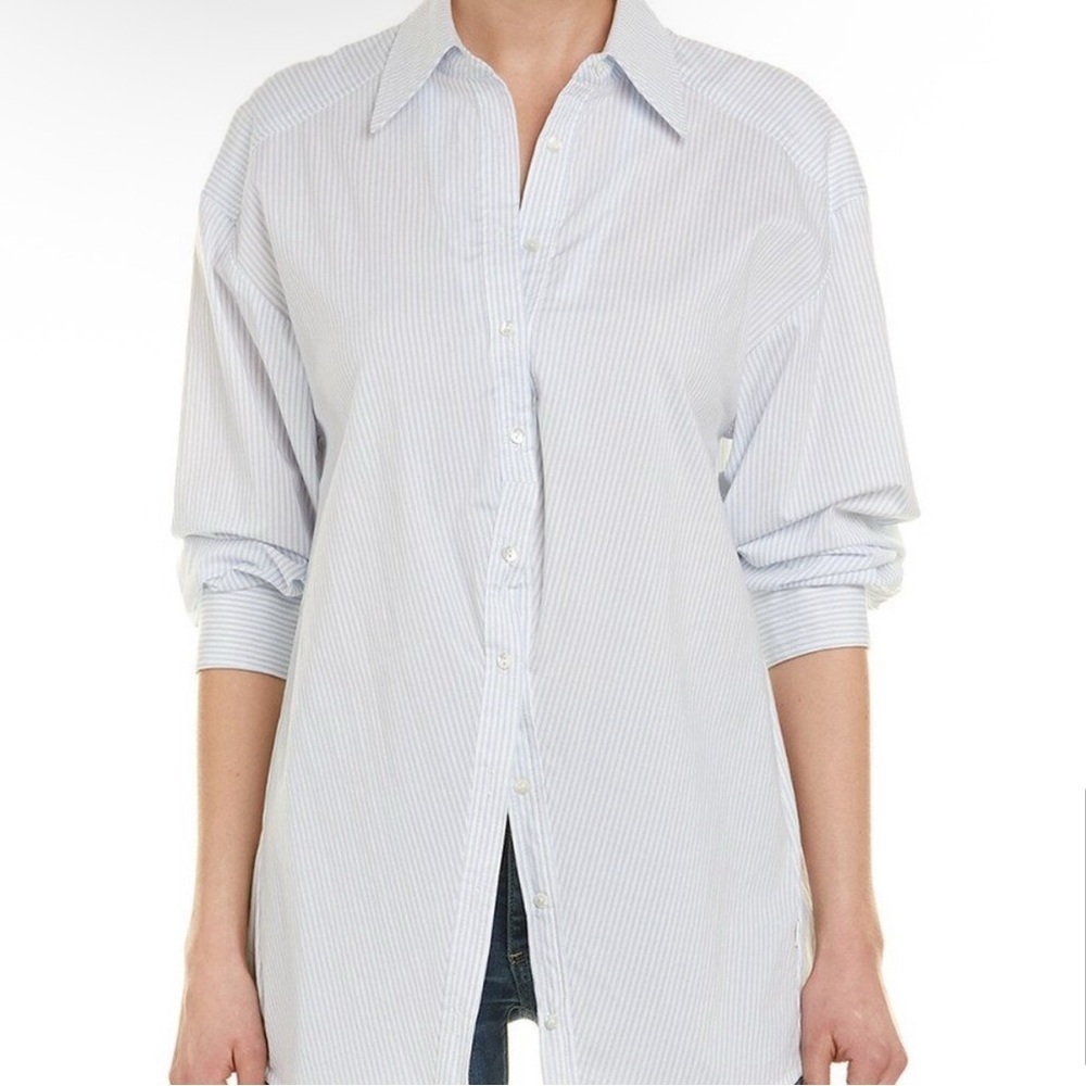 Mcguire Wear This Way Striped Shirt Long Button Down Sleeve Small